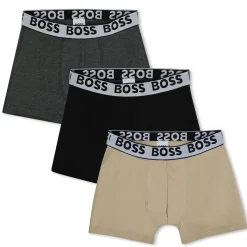 Outlet BOSS Lot de 3 boxers SAND
