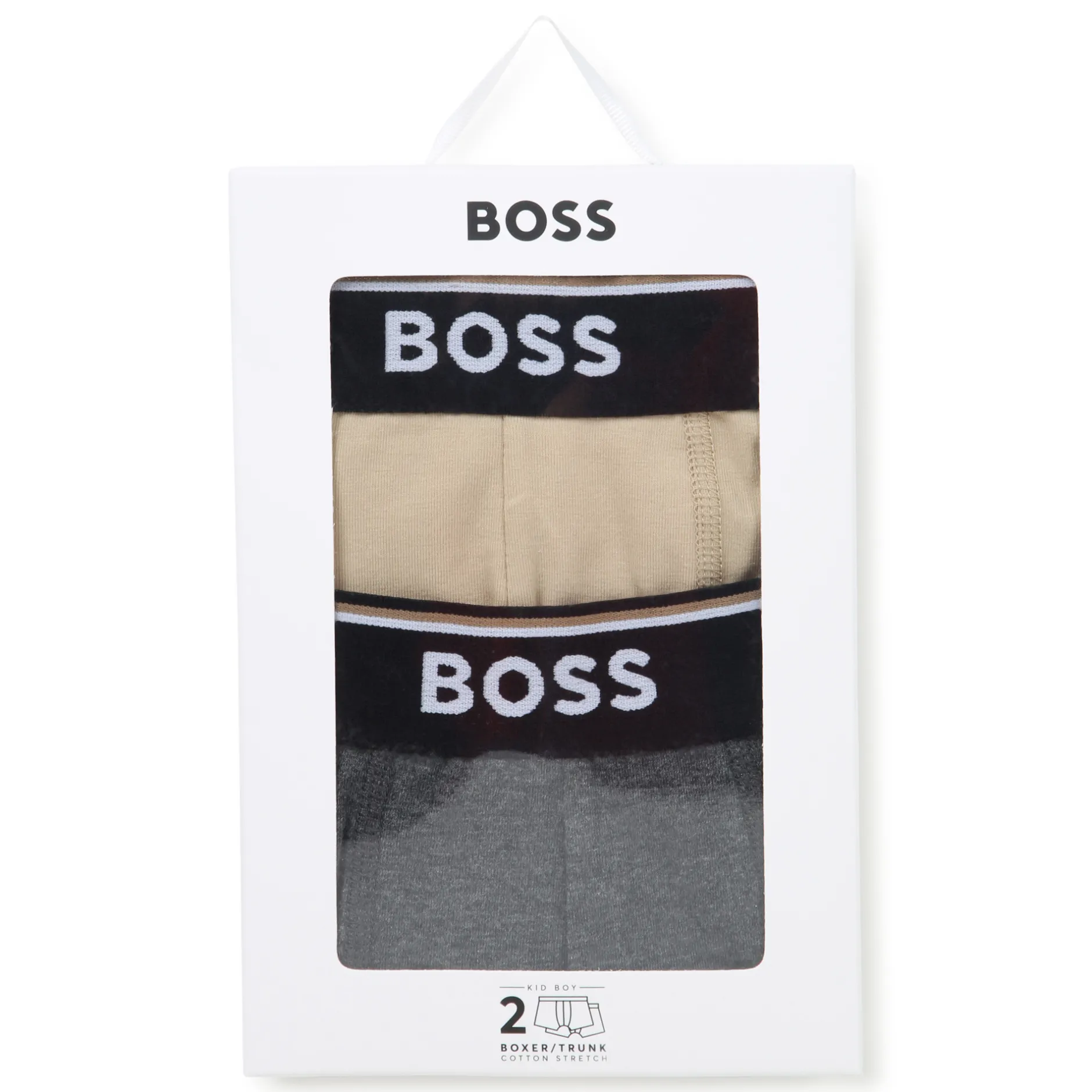 Outlet BOSS Lot de 2 boxers SAND