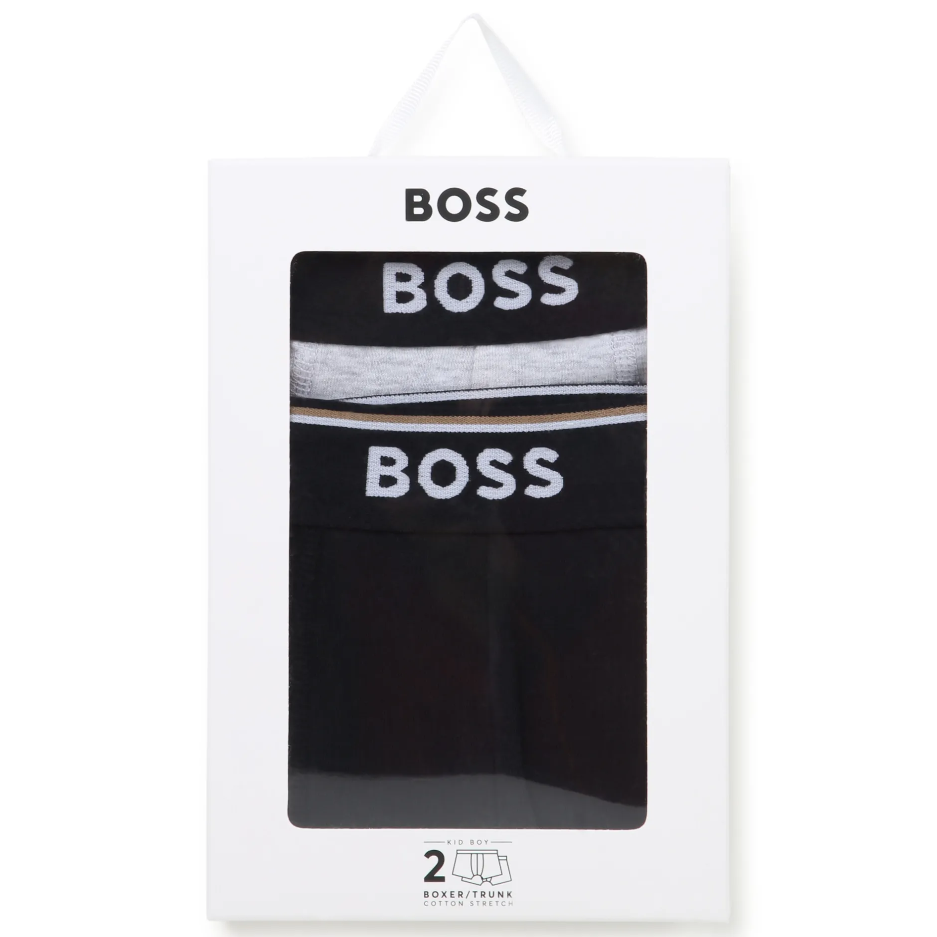 Outlet BOSS Lot de 2 boxers BLACK