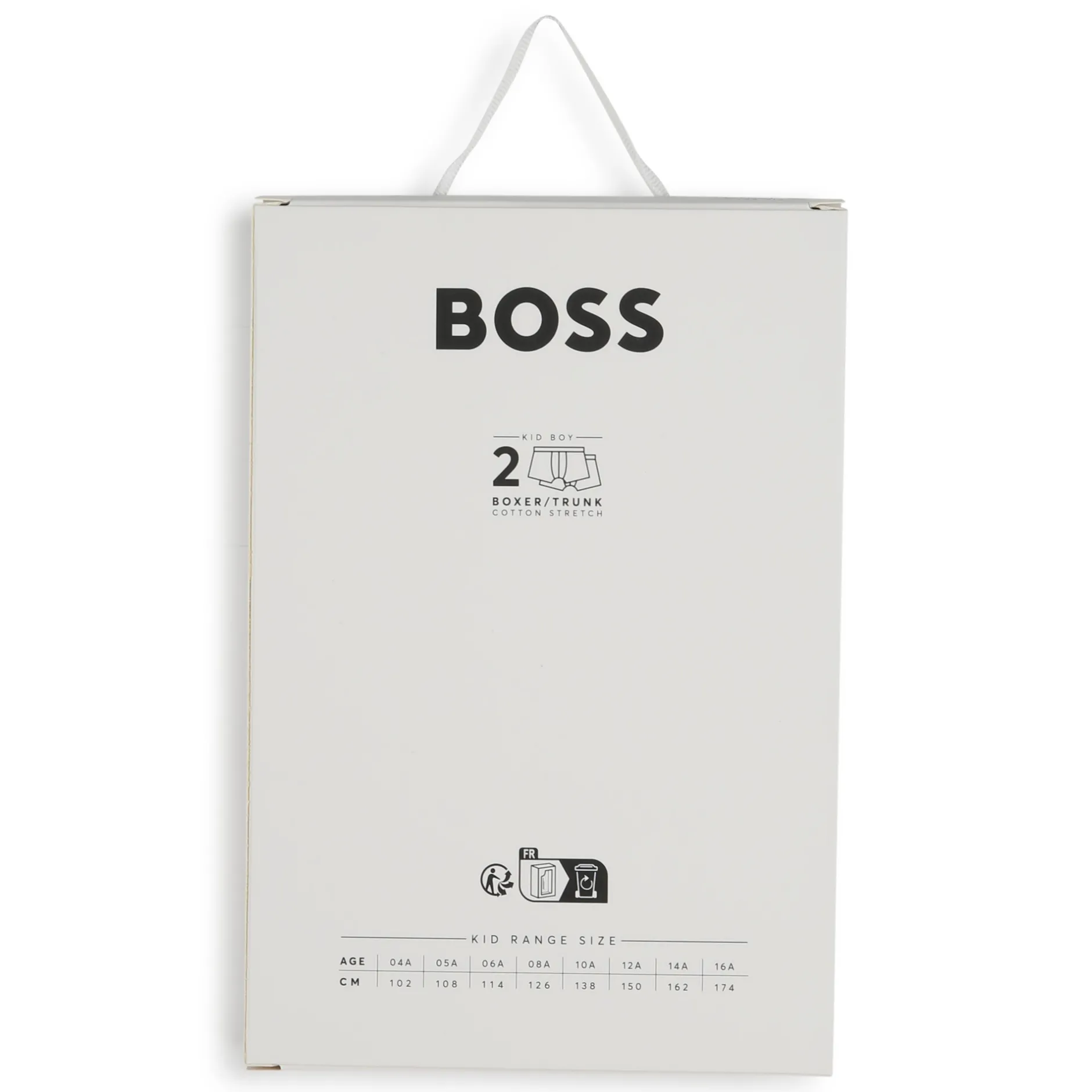 New BOSS Lot de 2 boxers BLACK