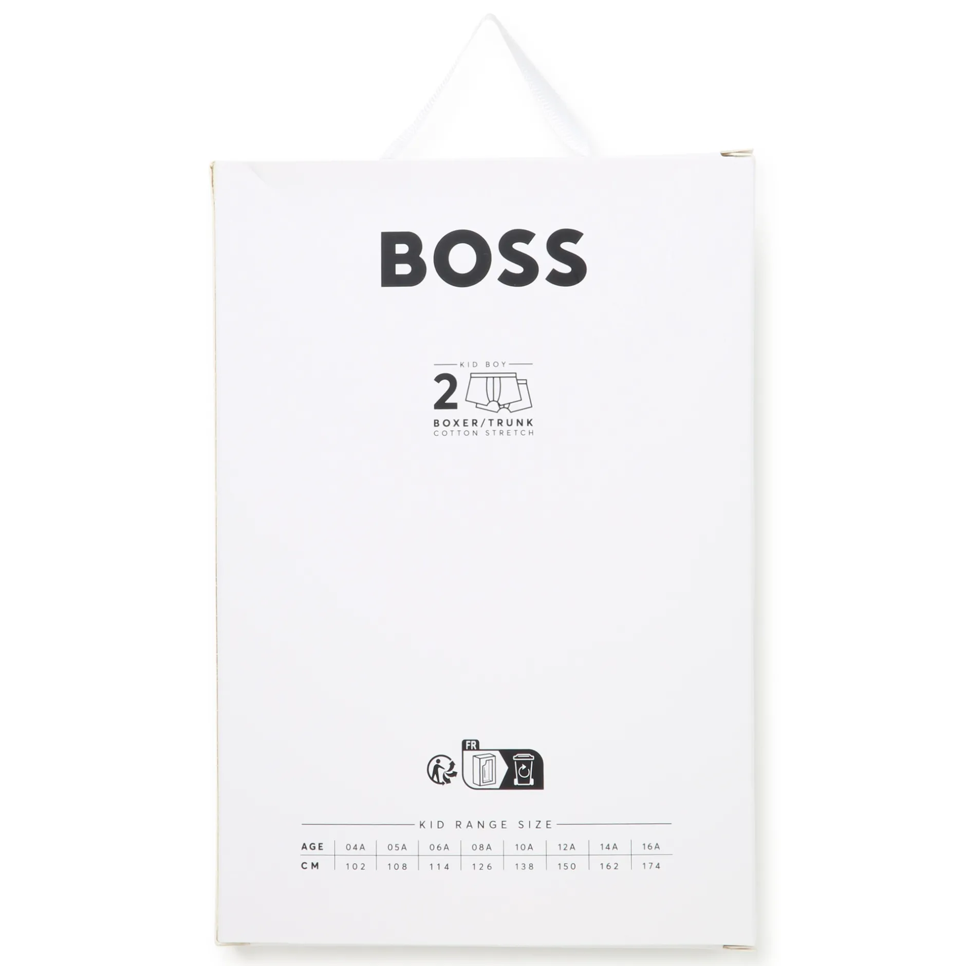 Hot BOSS Lot de 2 boxers ANTHRACITE CHINE