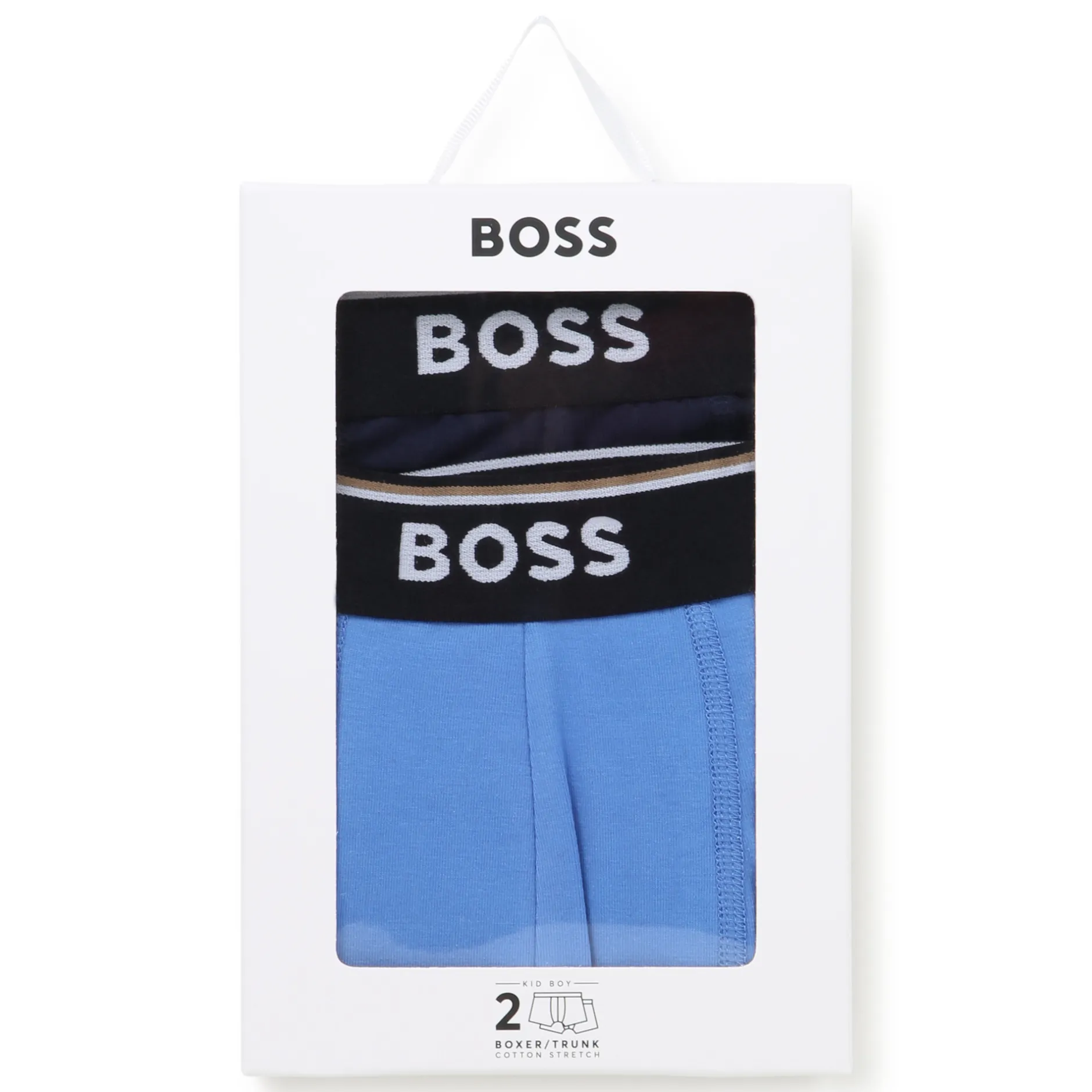 Outlet BOSS Lot de 2 boxers GIRBLUE