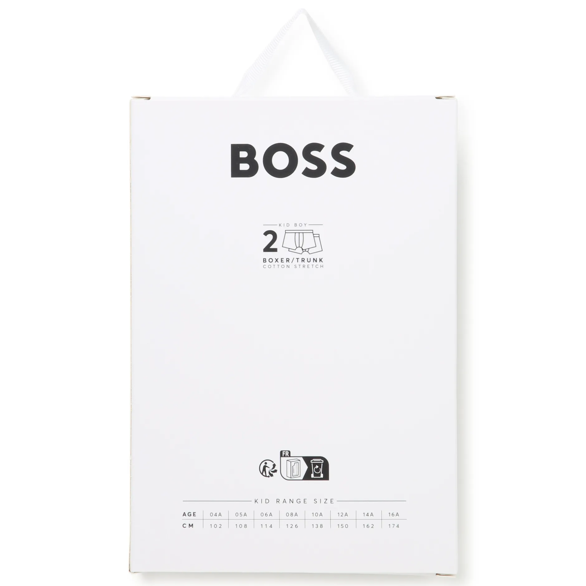 Outlet BOSS Lot de 2 boxers BLACK