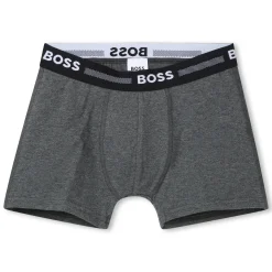 Hot BOSS Lot de 2 boxers ANTHRACITE CHINE