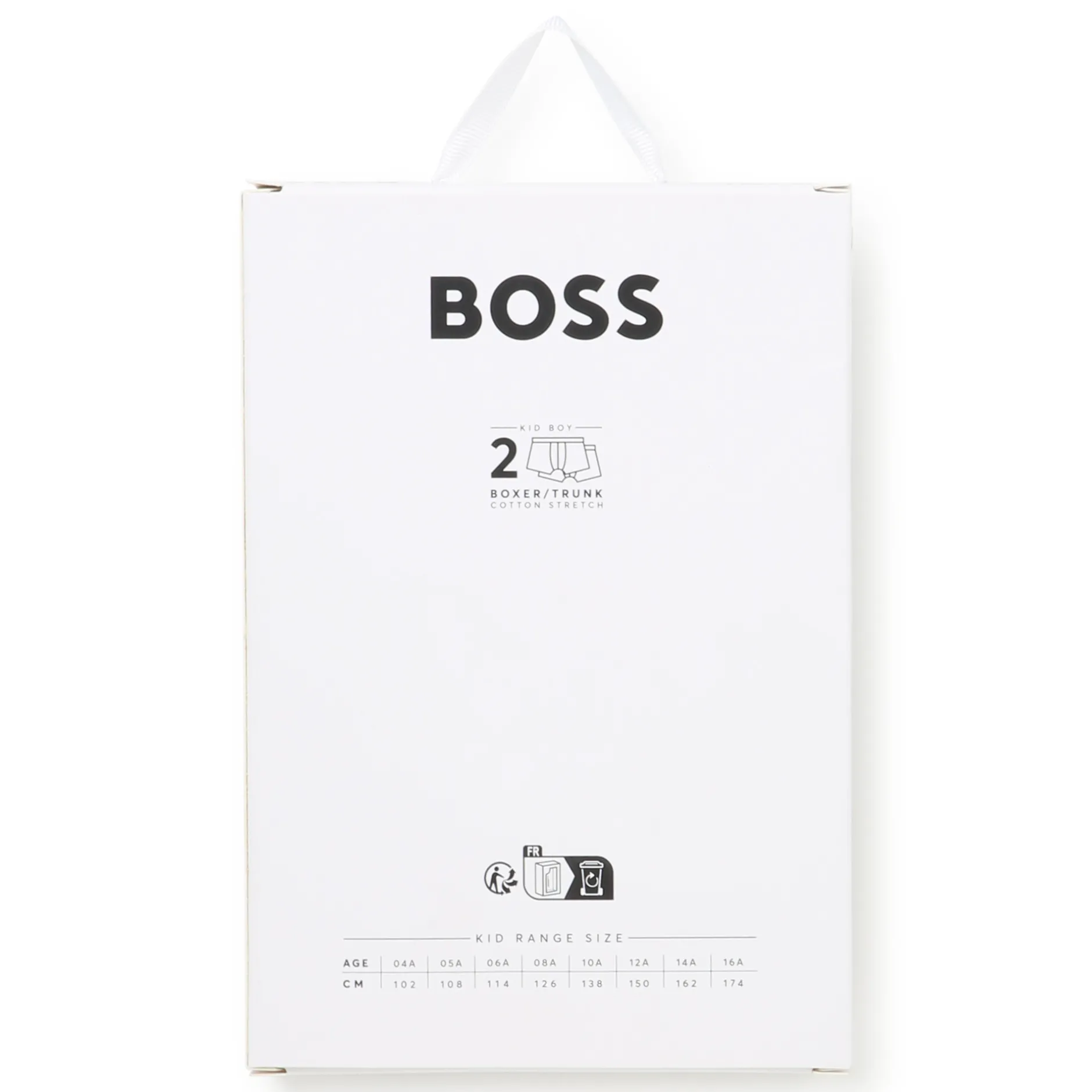 Outlet BOSS Lot de 2 boxers GIRBLUE