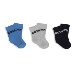 Outlet BOSS Lot de 3 paires de chaussettes BLEU CARGO