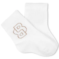 Sale BOSS Lot de 3 paires de chaussettes BLANC