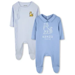 New KENZO KIDS Lot de 2 pyjamas en coton CIEL
