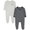 Outlet KENZO KIDS Lot de 2 pyjamas en coton OFFWHITE
