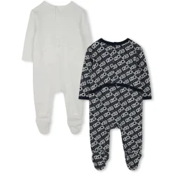 Outlet KENZO KIDS Lot de 2 pyjamas en coton OFFWHITE
