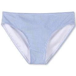 Best CHLOE Maillot 2 pièces rayé à volant BLANC BLEU
