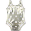 Online KARL LAGERFELD KIDS Maillot 1 pièce imprimé GOLDEN