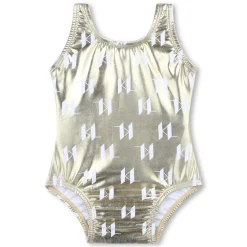 Online KARL LAGERFELD KIDS Maillot 1 pièce imprimé GOLDEN