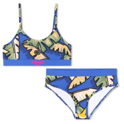 New KENZO KIDS Maillot 2 pièces palmiers WAVE BLUE