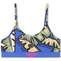 New KENZO KIDS Maillot 2 pièces palmiers WAVE BLUE