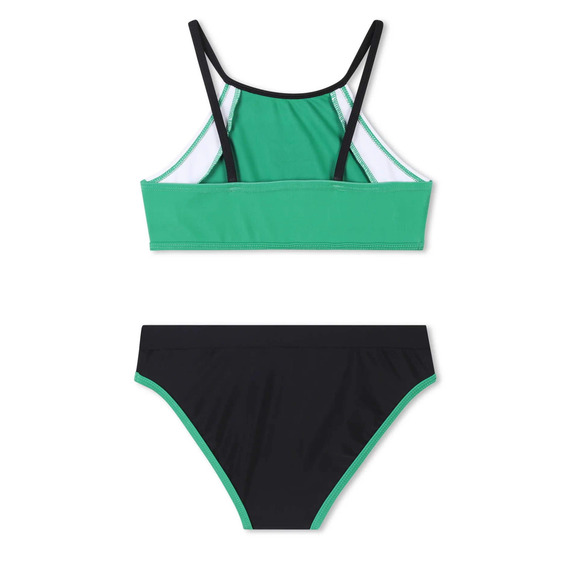 Best DKNY Maillot 2 pièces tricolore CHARTREUSE