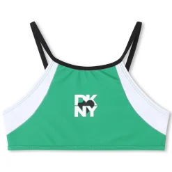 Best DKNY Maillot 2 pièces tricolore CHARTREUSE