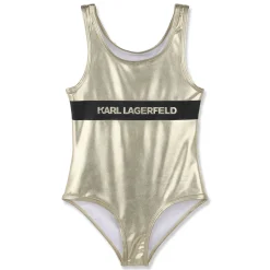 Discount KARL LAGERFELD KIDS Maillot de bain 1 pièce GOLDEN