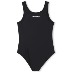 Clearance KARL LAGERFELD KIDS Maillot de bain 1 pièce BLACK
