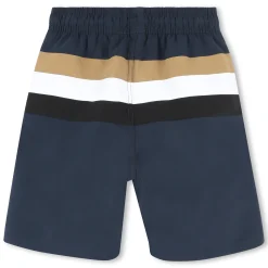 Fashion BOSS Maillot de bain avec rayures BLEU CARGO