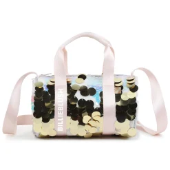 Hot BILLIEBLUSH Mini sac bowling avec sequins NACRE