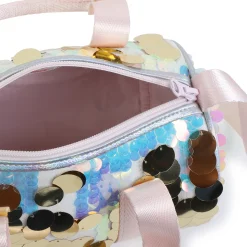 Hot BILLIEBLUSH Mini sac bowling avec sequins NACRE
