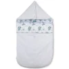 Online KENZO KIDS Nid d'ange réversible en coton CIEL