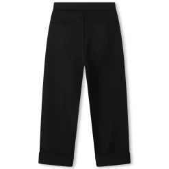 New DKNY Pantalon à pinces et revers BLACK
