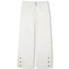 Outlet CHLOE Pantalon 5 poches OFFWHITE