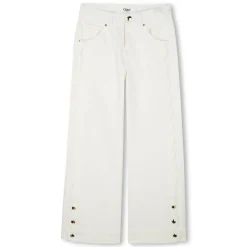 Outlet CHLOE Pantalon 5 poches OFFWHITE