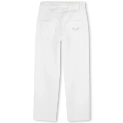 Clearance ZADIG & VOLTAIRE Pantalon à taille ajustable BLANC