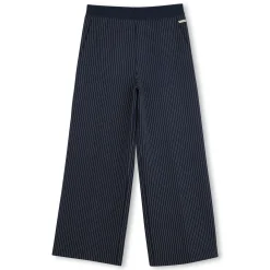 Online BOSS Pantalon à taille élastiquée BLEU CARGO