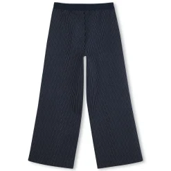 Online BOSS Pantalon à taille élastiquée BLEU CARGO