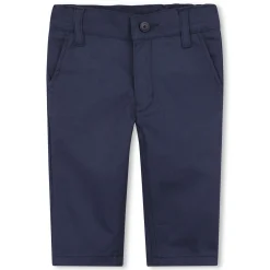 Hot BOSS Pantalon chino en sergé BLEU CARGO