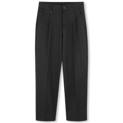 Clearance BOSS Pantalon de costume rayé BLACK