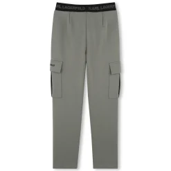 Sale KARL LAGERFELD KIDS Pantalon de jogging VERT MEKONG
