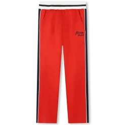 Fashion KENZO KIDS Pantalon de jogging à bandes PIMENT