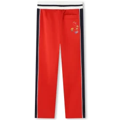 Fashion KENZO KIDS Pantalon de jogging à bandes PIMENT