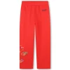 Clearance KENZO KIDS Pantalon de jogging à broderie PIMENT