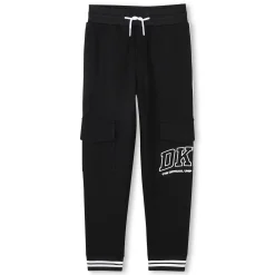 Sale DKNY Pantalon de jogging à poches BLACK