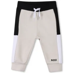 Outlet BOSS Pantalon de jogging molletonné VANILLE