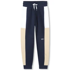 New BOSS Pantalon de jogging molleton BLEU CARGO