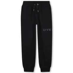 Outlet GIVENCHY Pantalon en molleton uni BLACK