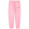 Outlet KENZO KIDS Pantalon jogging avec découpes ROSE FRIANDISE