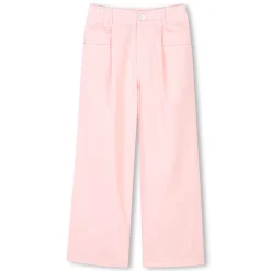 Sale KENZO KIDS Pantalon évasé en popeline ENGLISH ROSE