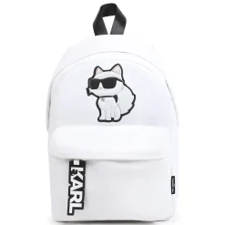 New KARL LAGERFELD KIDS Petit sac à dos avec badge CHALK