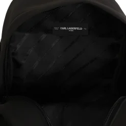 Outlet KARL LAGERFELD KIDS Petit sac à dos avec badge BLACK