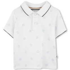 Outlet BOSS Polo à manches courtes BLANC