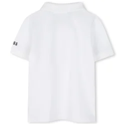 Discount BOSS Polo à manches courtes BLANC