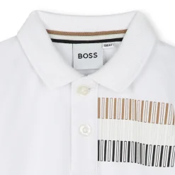Discount BOSS Polo à manches courtes BLANC